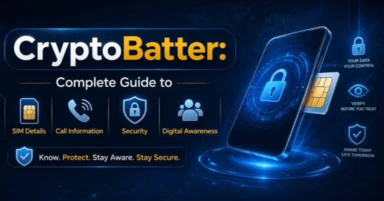 CryptoBatter: Complete Guide to SIM Details, Call Information, Security & Digital Awareness