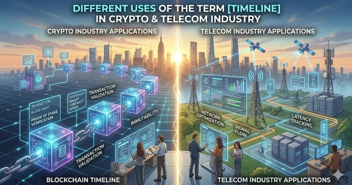 Different Uses of the Term in Crypto & Telecom Industry