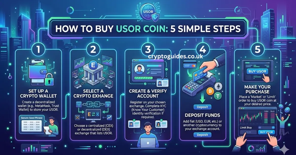 How to Buy USOR Coin