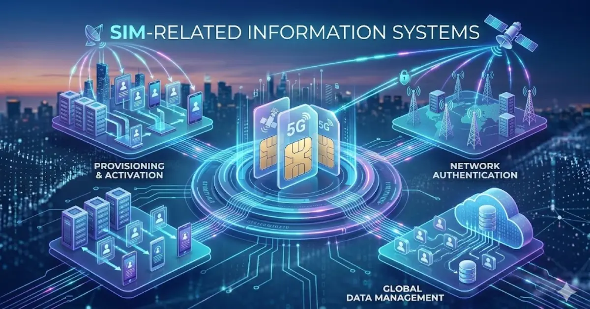 SIM-related information systems