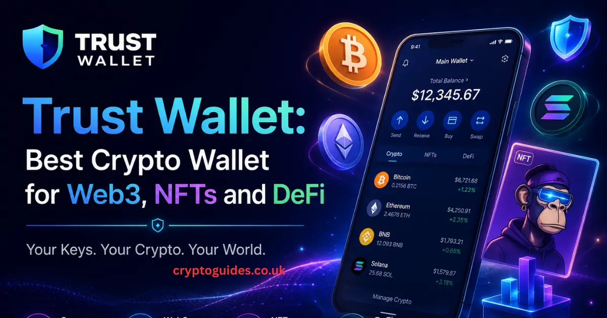 Trust Wallet: Best Crypto Wallet for Web3, NFTs and DeFi
