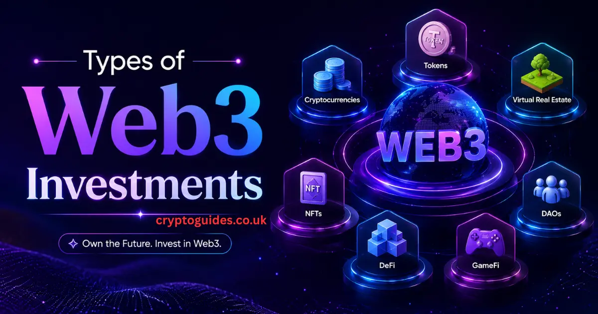 Types of Web3 Investments You Can Choose From