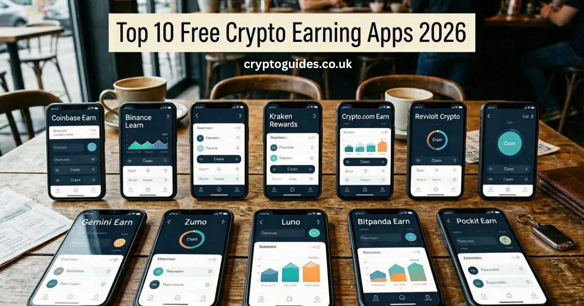 Best Free Crypto Earning Apps in UK: Top 10 Picks That Actually Pay in 2026