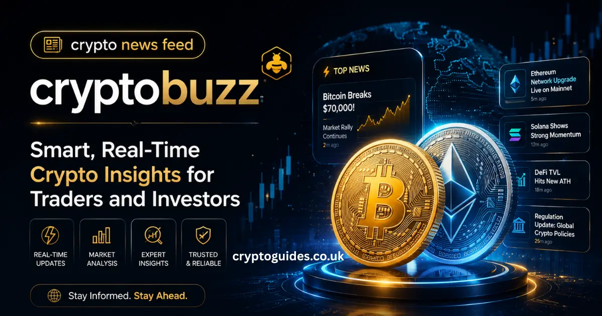 crypto news feedcryptobuzz: Smart, Real-Time Crypto Insights for Traders and Investors