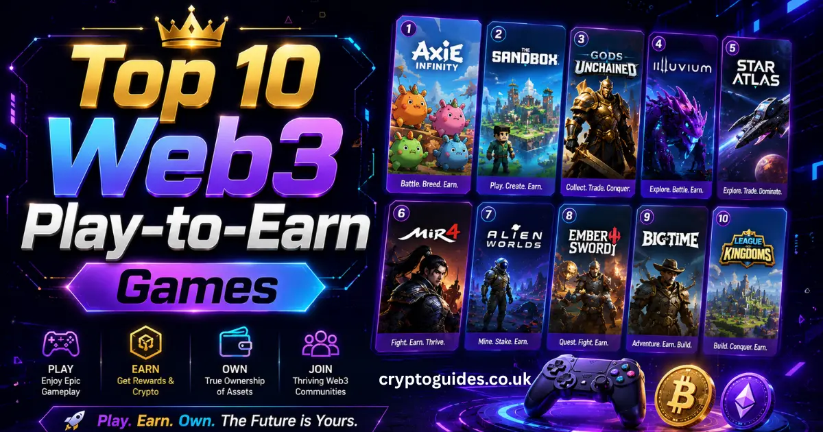 Top 10 Web3 Play-to-Earn Games
