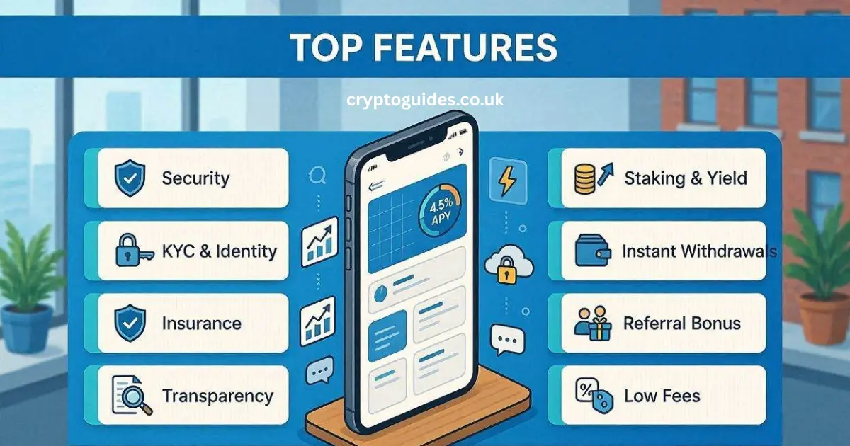 Top Features to Look for in a Crypto Earning App
