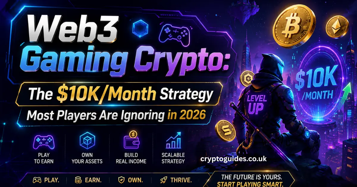 Web3 Gaming Crypto: The $10K/Month Strategy Most Players Are Ignoring in 2026